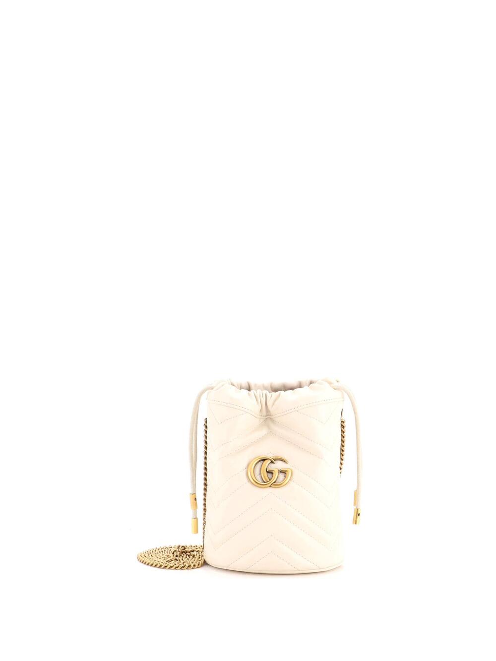 Gucci Gg Marmont Bucket Bag Matelasse #349181G10B